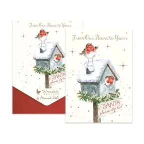 Please Stop Here Wrendale Christmas Card Pack