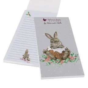 Little Pudding Rabbit - Wrendale Magnetic Shopping Pad